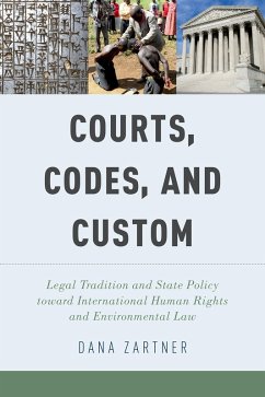 Courts, Codes, and Custom (eBook, PDF) - Zartner, Dana