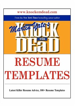 Knock Em Dead Resume Templates (eBook, ePUB) - Yate, Martin