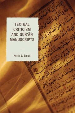 Cover Textual Criticism and Qur'an Manuscripts (eBook, ePUB)