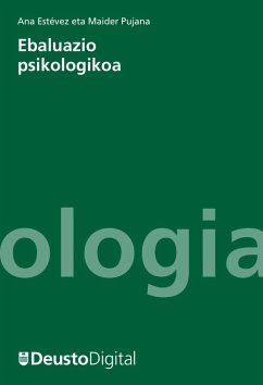 Cover Ebaluazio psikologikoa (eBook, PDF)