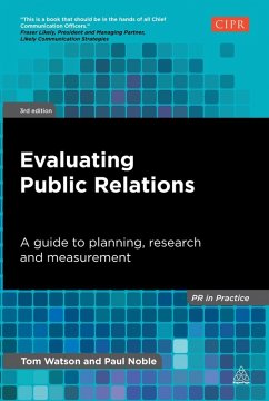 Evaluating Public Relations (eBook, ePUB) - Watson, Tom; Noble, Paul