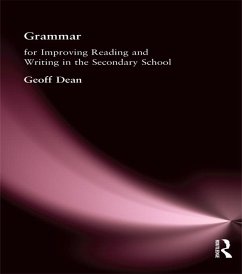Cover Grammar for Improving Writing and Reading in Secondary School (eBook, ePUB)