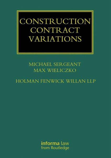 Construction Contract Variations (eBook, PDF) Construction Contract Variations (eBook, PDF)