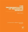 The Representation of Meaning in Memory... - Bild 1