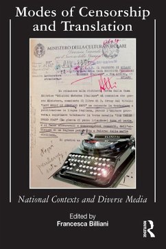 Cover Modes of Censorship (eBook, ePUB)