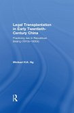 Legal Transplantation in Early Twentieth-Century China (eBook, PDF)