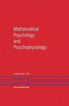 Mathematical Psychology and Psychophysiology (eBook, PDF)