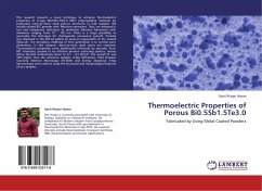 Thermoelectric Properties of Porous Bi0.5Sb1.5Te3.0