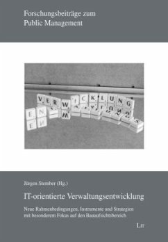 Cover IT-orientierte Verwaltungsentwicklung