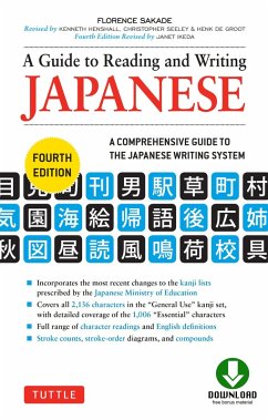 Guide to Reading and Writing Japanese (eBook, ePUB) - Sakade, Florence