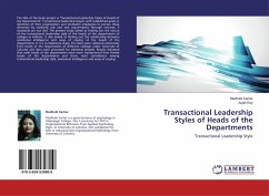 Transactional Leadership Styles of Heads of the Departments - Sarkar, Madhabi;Ray, Anjali