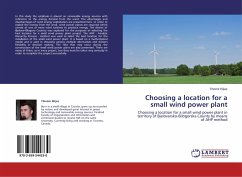 Choosing a location for a small wind power plant