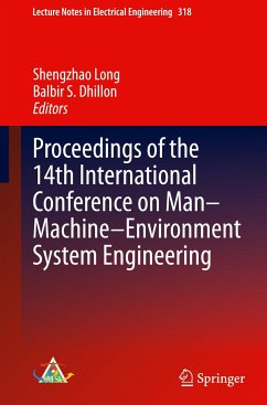 Proceedings of the 14th International Conference on Man-Machine-Environment System Engineering