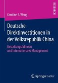 Deutsche Direktinvestitionen in der Volksrepublik China