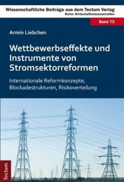 Cover Wettbewerbseffekte und Instrumente von Stromsektorreformen
