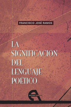Cover La significación del lenguaje poético