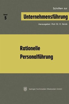 Rationelle Personalführung - Jacob, H.