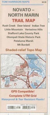 Novato-North Marin Trail Map - Harrison, Tom