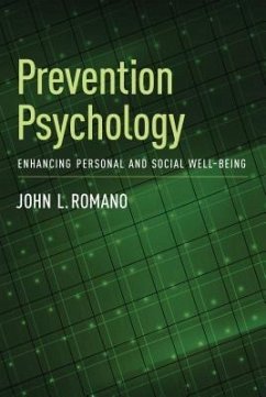 Cover Prevention Psychology: Enhancing Personal and Social Well-Being
