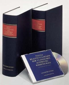 Paulys Realencyclopädie der classischen Altertumswissenschaft, Gesamtregister, 2 Tle. (Reg.-Bd. u. 2 CD-ROMs, Pflichtabnahme)