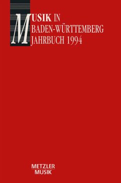 Musik in Baden-Württemberg, Band 1: Jahrbuch 1994; . / Musik in Baden-Württemberg 1 - Völkl, Helmut