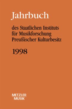 Cover Jahrbuch des Staatlichen Instituts für Musikforschung (SIM) Preußischer Kulturbesitz, Jahrbuch 1998; .