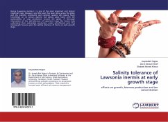 Salinity tolerance of Lawsonia inermis at early growth stage - Rajpar, Inayatullah;Shah, Zia-ul-hassan;Khoso, Shakeel Ahmed