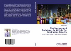 Risk Management Techniques By SMEs In The Construction Industry