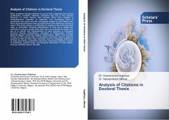 Analysis of Citations in Doctoral Thesis - Gajbhiye, Chandramani;Nikose, Satyaprakash