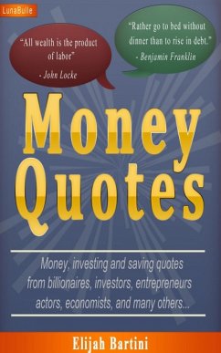 Cover Money Quotes : Money, investing and saving quotes (eBook, ePUB)
