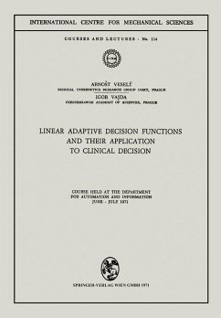 Cover Linear Adaptive Decision Functions and Their Application to Clinical Decision