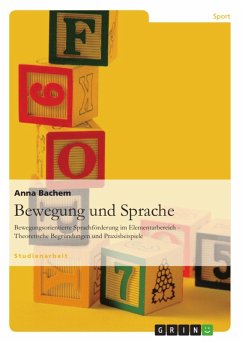 Bewegung und Sprache (eBook, ePUB) - Bachem, Anna
