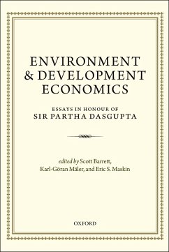 Cover Environment and Development Economics (eBook, PDF)