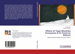 Effects of Yogic Bhastrika Pranayama & its Trend on Balance