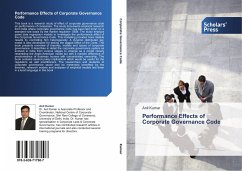 Performance Effects of Corporate Governance Code - KUMAR, ANIL