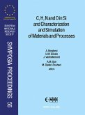 C, H, N and O in Si and Characterization and Simulation of Materials and Processes (eBook, ePUB)