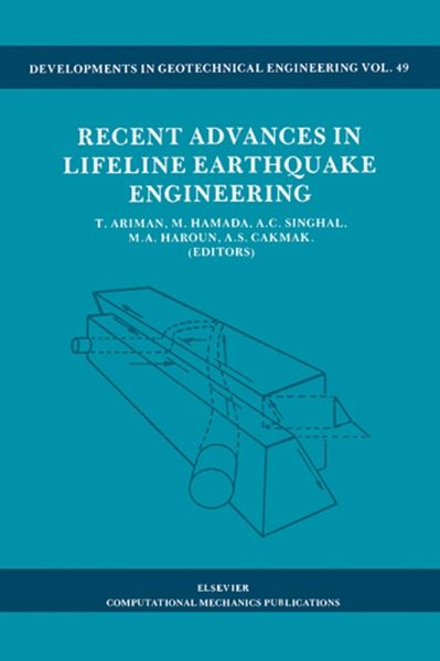 Recent Advances in Lifeline Earthquake Engineering (eBook, PDF)