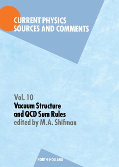Cover Vacuum Structure and QCD Sum Rules (eBook, PDF)