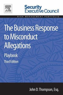 The Business Response to Misconduct Allegations (eBook, ePUB) - Thompson, John D.