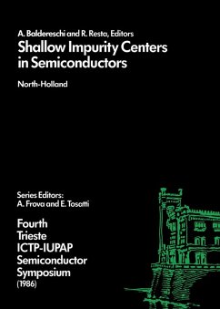 Cover Shallow Impurity Centers in Semiconductors (eBook, PDF)