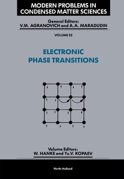 Cover Electronic Phase Transitions (eBook, PDF)