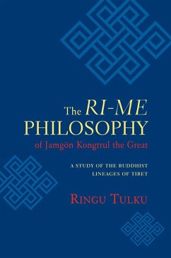 Cover The Ri-me Philosophy of Jamgon Kongtrul the Great (eBook, ePUB)