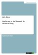 Einführung in die Thematik der... - Bild 1