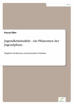 Jugendkriminalität - ein Phänomen der Jugendphase. - Eßer, Pascal