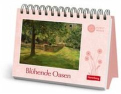 Cover Blühende Oasen Geschenkbuch, Aufstellbuch