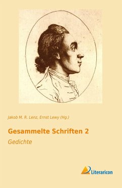 Gesammelte Schriften 2 - Lenz, Jakob M. R.