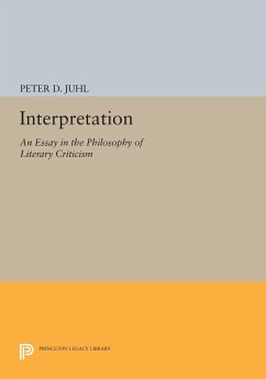 Interpretation - Juhl, Peter D.