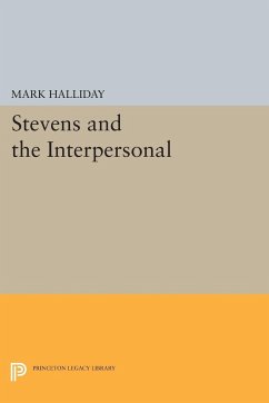 Stevens and the Interpersonal - Halliday, Mark