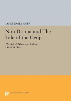 Noh Drama and The Tale of the Genji - Goff, Janet