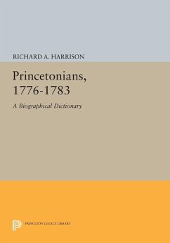 Princetonians, 1776-1783 - Harrison, Richard A.